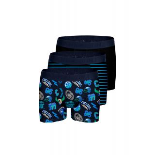 JOHN FRANK CAMPUS BOXER 3 PACK - BOXER στο kalimeratzis.com 