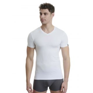 WALK MEN'S T-SHIRT BAMBOO ΛΑΙΜΟΚΟΨΗ ΜΕ V - ΦΑΝΕΛΛΕΣ στο kalimeratzis.com 