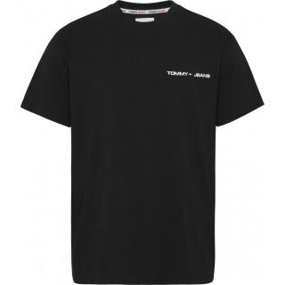 TOMMY JEANS LINEAR CHEST TEE - T-SHIRTS στο kalimeratzis.com 