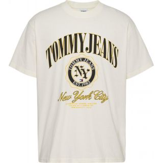 TOMMY JEANS RELAX LUXE VARSITY 2 TEE - T-SHIRTS στο kalimeratzis.com 