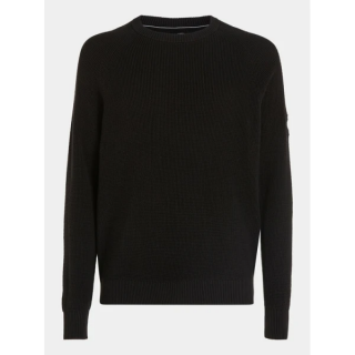 CALVIN KLEIN JEANS BADGE EASY SWEATER - ΠΛΕΚΤΑ στο kalimeratzis.com 