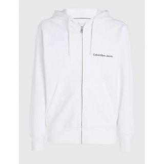 CALVIN KLEIN JEANS INSITUTIONAL ZIP THROUGH HOODIE - ΖΑΚΕΤΕΣ στο kalimeratzis.com 