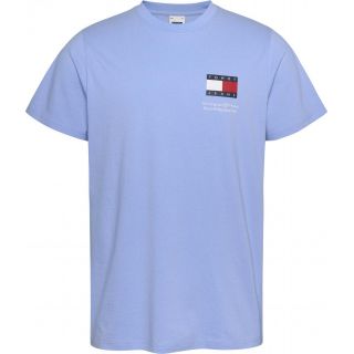 TOMMY JEANS SLIM ESSENTIAL FLAG TEE - T-SHIRTS στο kalimeratzis.com 