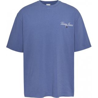TOMMY JEANS OVERSIZED SERIF LINEAR TEE - T-SHIRTS στο kalimeratzis.com 