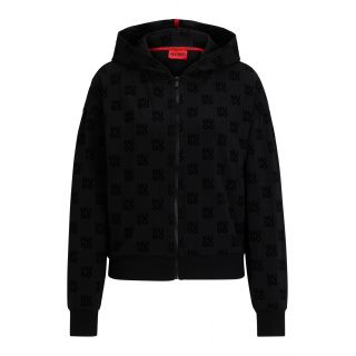 HUGO BOSS FLOCKY HOODED JACKET - ΖΑΚΕΤΕΣ στο kalimeratzis.com 