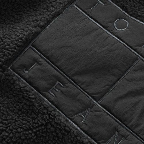 TOMMY JEANS MIX MEDIA SHERPA JACKET - ΜΠΟΥΦΑΝ στο kalimeratzis.com 