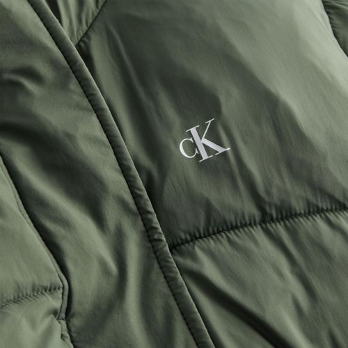 CALVIN KLEIN JEANS LOGO BELT LONG PUFFER - ΜΠΟΥΦΑΝ στο kalimeratzis.com 