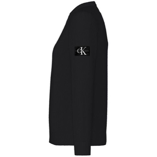 CALVIN KLEIN JEANS BADGE EASY SWEATER - ΠΛΕΚΤΑ στο kalimeratzis.com 