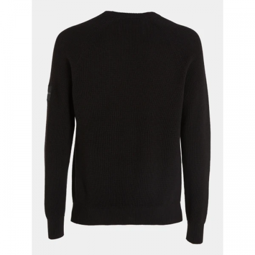 CALVIN KLEIN JEANS BADGE EASY SWEATER - ΠΛΕΚΤΑ στο kalimeratzis.com 
