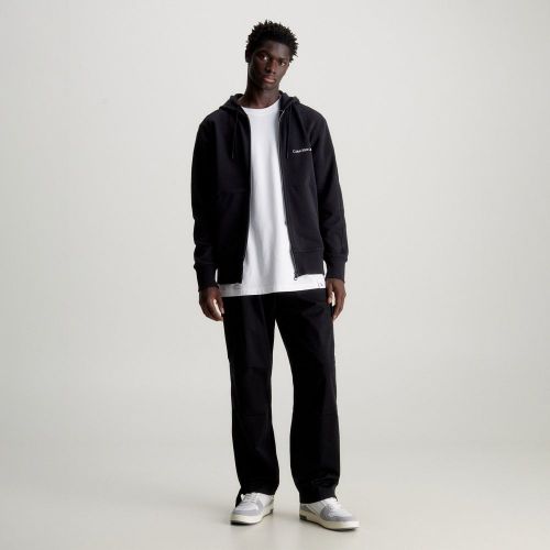 CALVIN KLEIN JEANS INSITUTIONAL ZIP THROUGH HOODIE - ΖΑΚΕΤΕΣ στο kalimeratzis.com 
