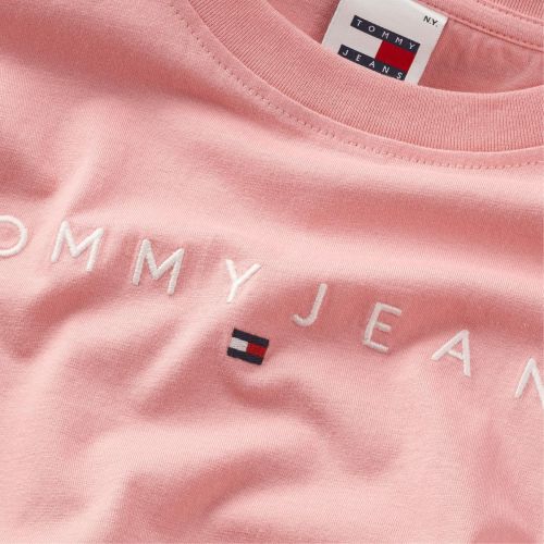 TOMMY JEANS REGULAR LINEAR LOGO TEE - T-SHIRTS στο kalimeratzis.com 