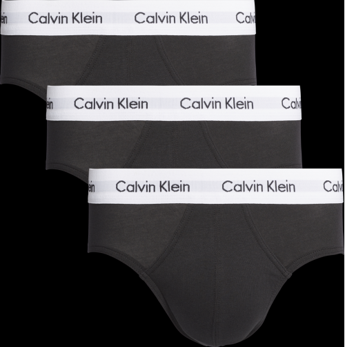 CALVIN KLEIN HIP BRIEFS COTTON STRETCH 3 PACK - ΣΛΙΠ στο kalimeratzis.com 