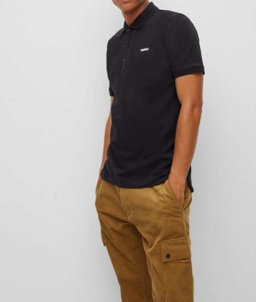 HUGO BOSS ΑΝΔΡΙΚΗ SLIM-FIT ΜΠΛΟΥΖΑ POLO - T-SHIRTS στο kalimeratzis.com 