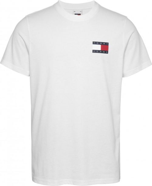 TOMMY JEANS SLIM ESSENTIAL FLAG TEE - T-SHIRTS στο kalimeratzis.com 
