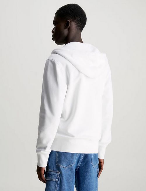 CALVIN KLEIN JEANS INSITUTIONAL ZIP THROUGH HOODIE - ΖΑΚΕΤΕΣ στο kalimeratzis.com 