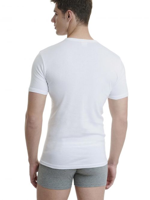 WALK T-SHIRT ΛΑΙΜΟΚΟΨΗ 100% COTTON - ΦΑΝΕΛΛΕΣ στο kalimeratzis.com 