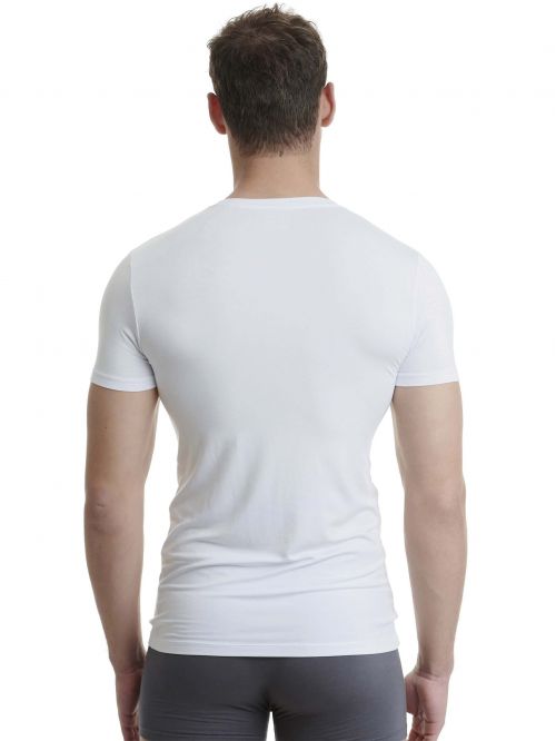 WALK MEN'S T-SHIRT BAMBOO ΛΑΙΜΟΚΟΨΗ ΜΕ V - ΦΑΝΕΛΛΕΣ στο kalimeratzis.com 