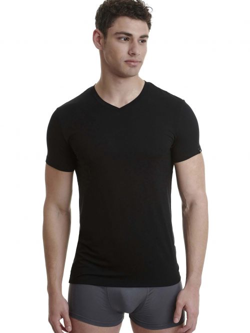 WALK MEN'S T-SHIRT BAMBOO ΛΑΙΜΟΚΟΨΗ ΜΕ V - ΦΑΝΕΛΛΕΣ στο kalimeratzis.com 