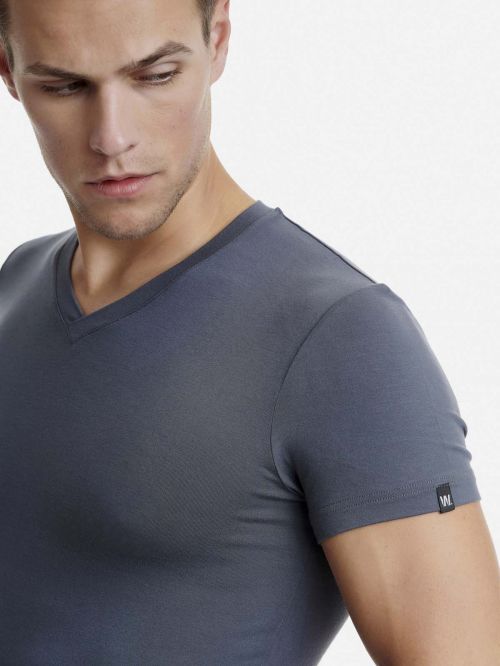 WALK MEN'S T-SHIRT BAMBOO ΛΑΙΜΟΚΟΨΗ ΜΕ V - ΦΑΝΕΛΛΕΣ στο kalimeratzis.com 