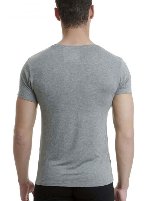 WALK MEN'S T-SHIRT BAMBOO ΛΑΙΜΟΚΟΨΗ ΜΕ V - ΦΑΝΕΛΛΕΣ στο kalimeratzis.com 