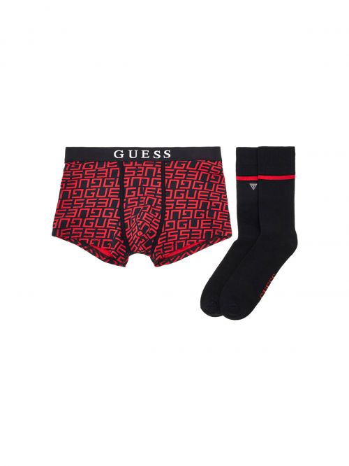 GUESS PACK BOXER TRUNK + SOCKS - BOXER στο kalimeratzis.com 