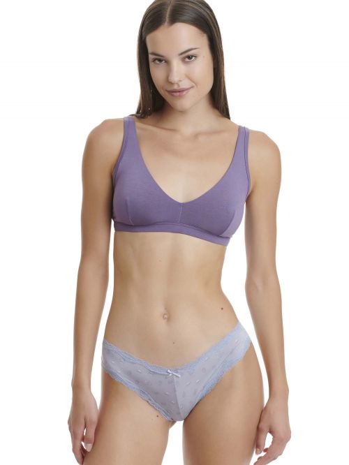 WALK WOMEN'S LACE BRIEF ΑΠO BAMBOO ΜΕ ΣΧΕΔΙΟ ΣΕΤ 2 ΤΕΜ. - ΣΛΙΠ στο kalimeratzis.com 