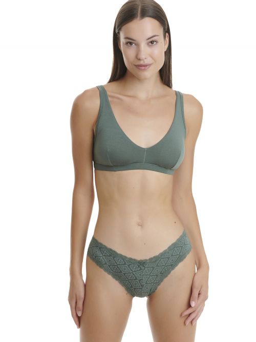 WALK WOMEN'S LACE BRIEF ΑΠO BAMBOO ΜΕ ΣΧΕΔΙΟ ΣΕΤ 2 ΤΕΜ. - ΣΛΙΠ στο kalimeratzis.com 