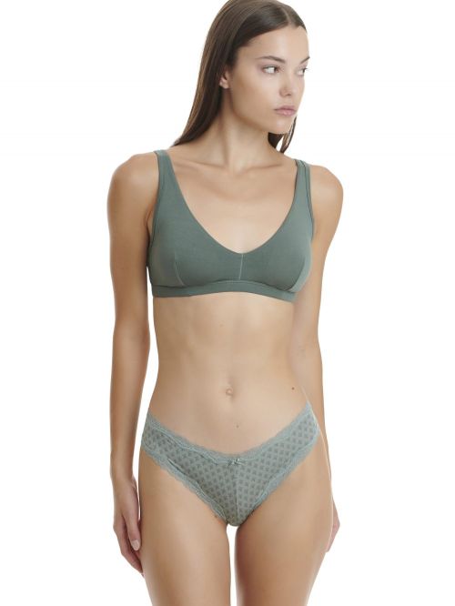 WALK WOMEN'S LACE BRIEF ΑΠO BAMBOO ΜΕ ΣΧΕΔΙΟ ΣΕΤ 2 ΤΕΜ. - ΣΛΙΠ στο kalimeratzis.com 