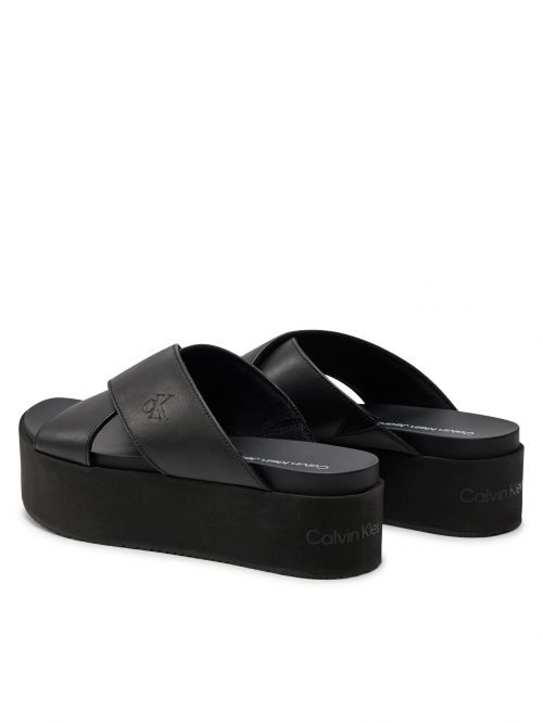 CALVIN KLEIN PLATFORM CROSS - ΣΑΓΙΟΝΑΡΕΣ & SLIDES στο kalimeratzis.com 