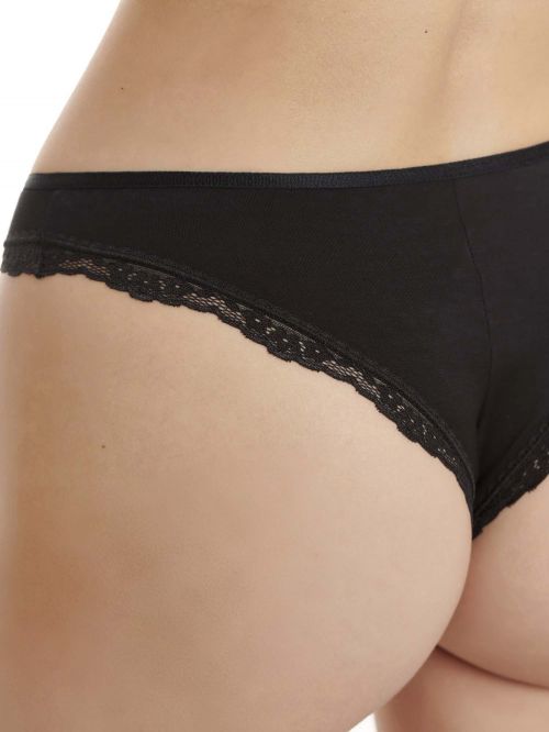 WALK WOMEN`S LACE BRAZILIAN ΑΠΟ BAMBOO ΜΟΝΟΧΡΩΜΟ ΣΕΤ 2 ΤΕΜ. - ΣΛΙΠ στο kalimeratzis.com 