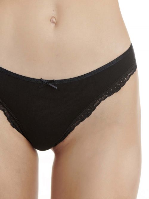 WALK WOMEN`S LACE BRAZILIAN ΑΠΟ BAMBOO ΜΟΝΟΧΡΩΜΟ ΣΕΤ 2 ΤΕΜ. - ΣΛΙΠ στο kalimeratzis.com 