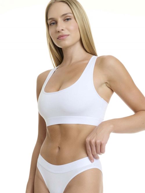 WALK TOP BRALETTE STRETCH COTTON ΜΕ ΠΑΡΤΟΥΣ ΩΜΟΥΣ - ΜΠΟΥΣΤΑΚΙΑ-ΑΘΛΗΤΙΚΑ στο kalimeratzis.com 