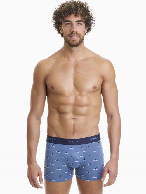 WALK BOXER ΑΠΟ ΦΥΣΙΚΟ BAMBOO ALL-PRINT - BOXER στο kalimeratzis.com 