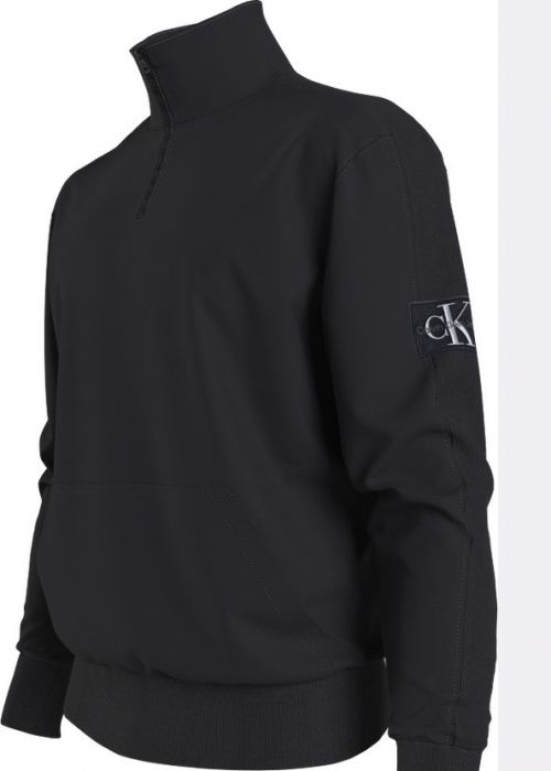 CALVIN KLEIN JEANS BADGE HALF ZIP HWK - ΦΟΥΤΕΡ στο kalimeratzis.com 