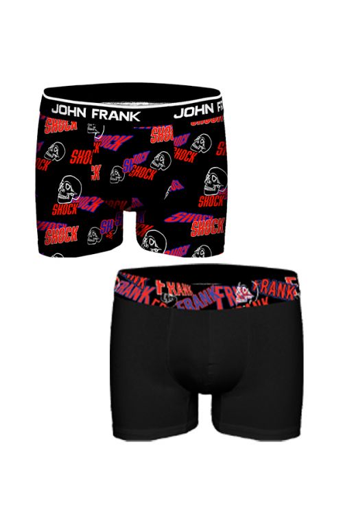 JOHN FRANK BOXER HYPE 2PACK - BOXER στο kalimeratzis.com 