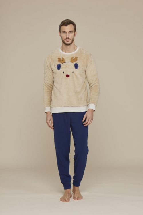 NOIDINOTTE HOMEWEAR CHRISTMAS FLEECE - ΠΥΖΑΜΕΣ στο kalimeratzis.com 