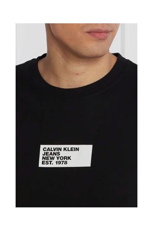 CALVIN KLEIN JEANS SMALL CENTER BOX T-SHIRT - T-SHIRTS στο kalimeratzis.com 