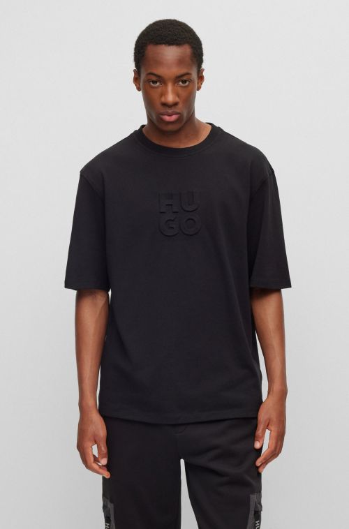 HUGO BOSS JERSEY DLEEK T-SHIRT ΑΝΔΡΙΚΟ - T-SHIRTS στο kalimeratzis.com 