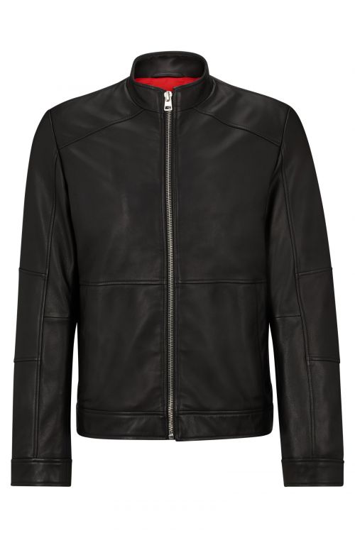 HUGO JACKET LEATHER - ΠΑΝΩΦΟΡΙΑ στο kalimeratzis.com 