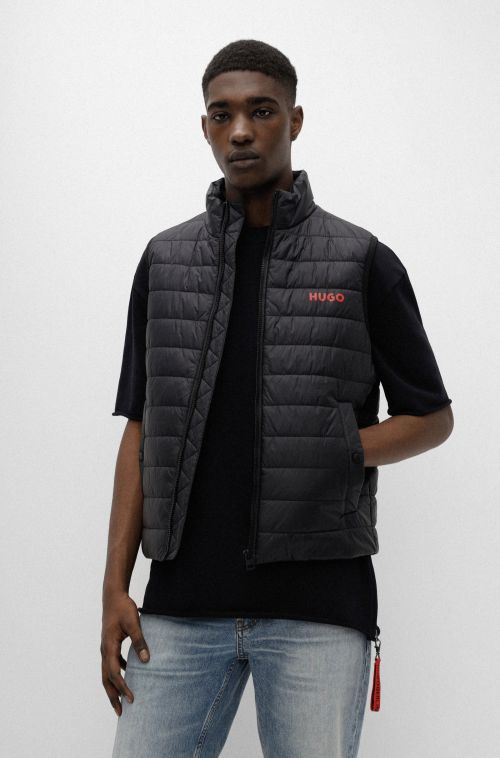 HUGO WATER-REPELLENT PADDED GILET BENTIΝΟ - ΜΠΟΥΦΑΝ στο kalimeratzis.com 