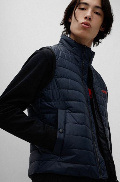 HUGO WATER-REPELLENT PADDED GILET BENTIΝΟ - ΜΠΟΥΦΑΝ στο kalimeratzis.com 