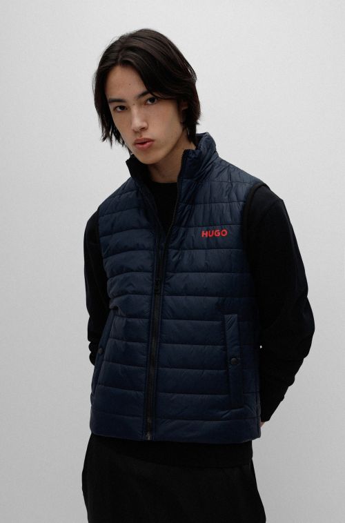 HUGO WATER-REPELLENT PADDED GILET BENTIΝΟ - ΜΠΟΥΦΑΝ στο kalimeratzis.com 