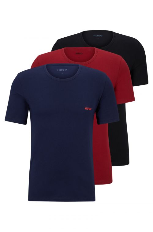 HUGO BOSS T-SHIRT 3 PACK ΦΑΝΕΛΑ - ΦΑΝΕΛΛΕΣ στο kalimeratzis.com 
