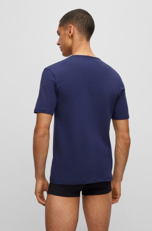 HUGO BOSS T-SHIRT 3 PACK ΦΑΝΕΛΑ - ΦΑΝΕΛΛΕΣ στο kalimeratzis.com 