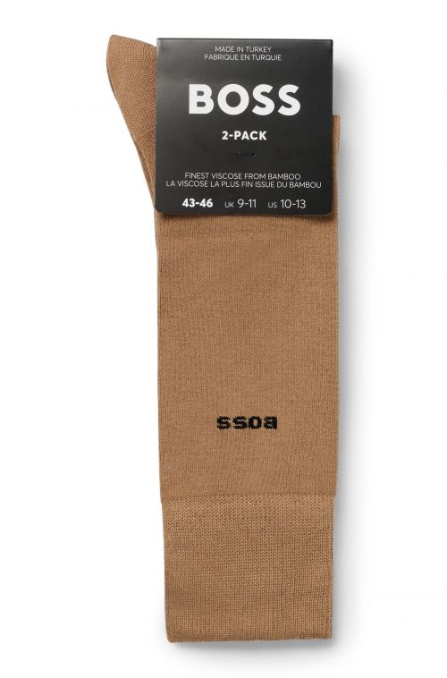 BOSS ΚΑΛΤΣΕΣ 2 PACK RS VI BAMBOO - BASIC στο kalimeratzis.com 