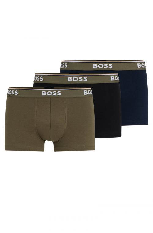 BOSS TRUNK 3 PACK POWER BOXER - BOXER στο kalimeratzis.com 