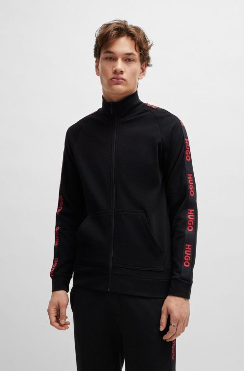 HUGO BOSS SPORTY LOGO JACKET ZP - ΖΑΚΕΤΕΣ στο kalimeratzis.com 