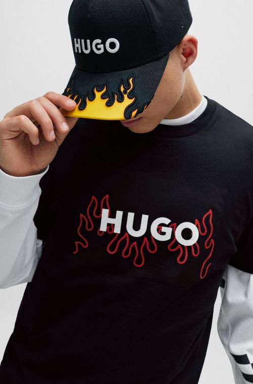 HUGO BOSS DULIVE T-SHIRT - T-SHIRTS στο kalimeratzis.com 