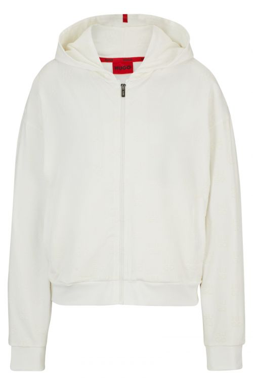 HUGO BOSS FLOCKY HOODED JACKET - ΖΑΚΕΤΕΣ στο kalimeratzis.com 