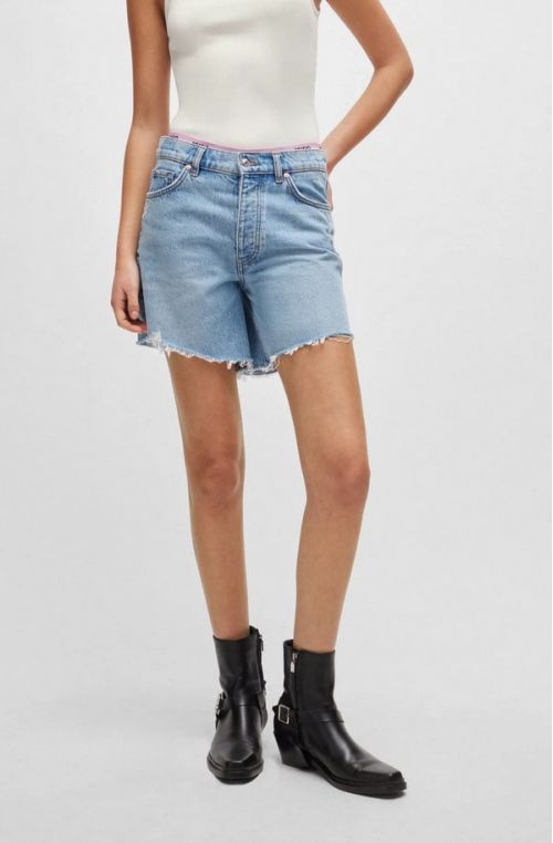 HUGO BOSS GEALEA SHORT JEAN - ΒΕΡΜΟΥΔΕΣ & ΣΟΡΤΣ στο kalimeratzis.com 